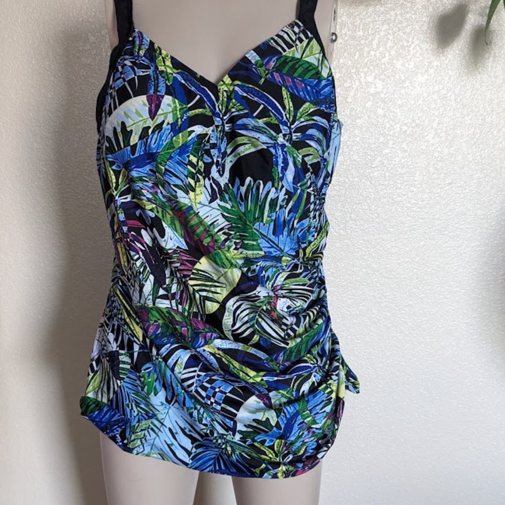 Yellow Leaf Swimsuit NWT